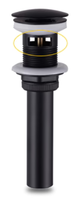 Oil Rubbed Black Basin/Bathtub Pop Up #20199