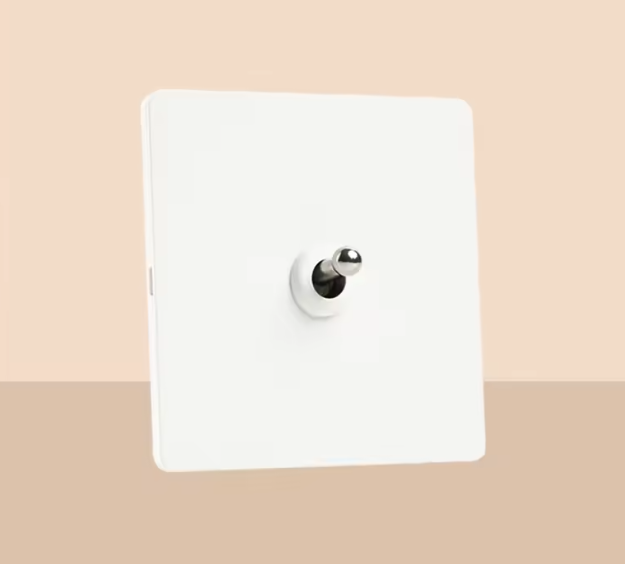Bastille - White with Silver Toggle