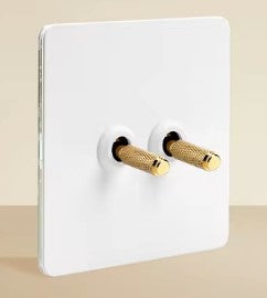 White and Gold - Elegant Toggle Range
