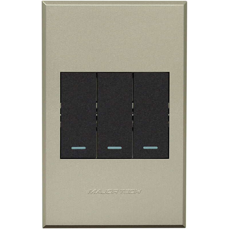 Veti 3 - 3 Lever - 1 Way/2 Way/Dimmer