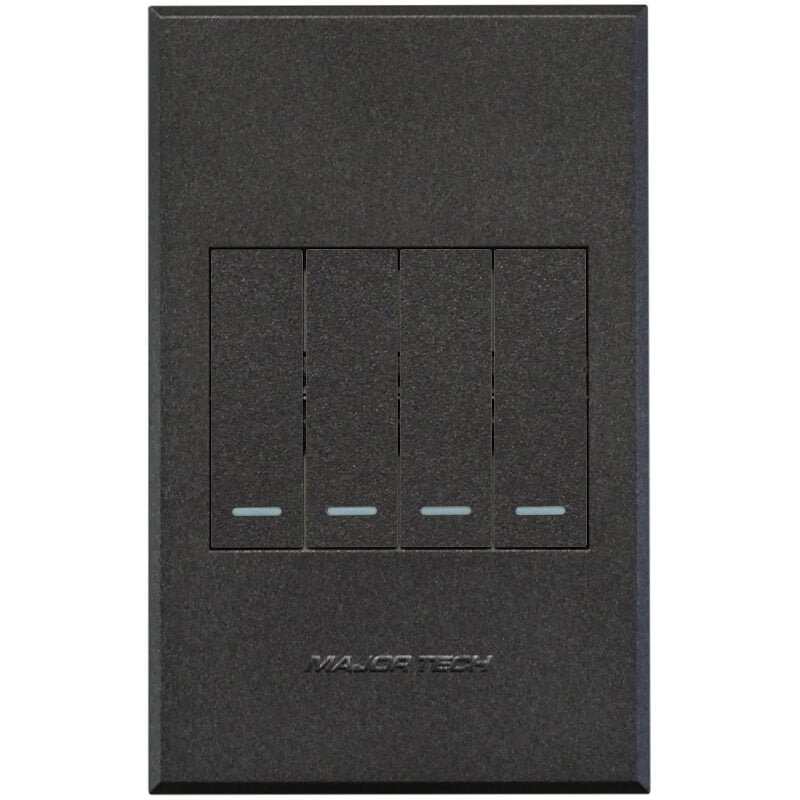 Veti 3 - Four Lever Two-Way Light Switch - 2-way