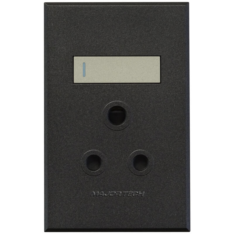 Veti 3 - Single RSA Sockets - 126x80mm
