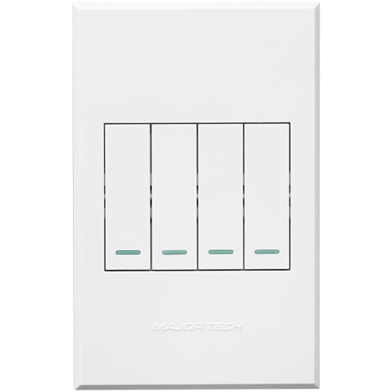 Veti 3 - Four Lever Two-Way Light Switch - 2-way