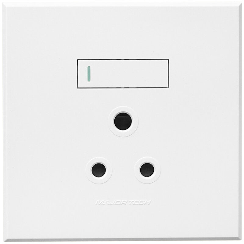 VETI 3 - Single RSA Socket - 100x100mm