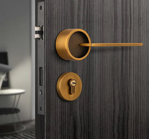 Brass Door Handle #201855