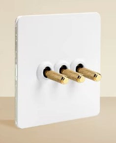 White and Gold - Elegant Toggle Range