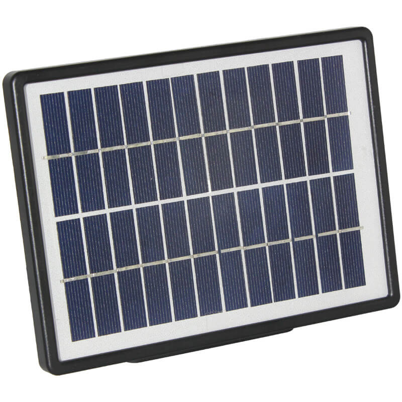8W Solar LED Floodlight with PIR - 3