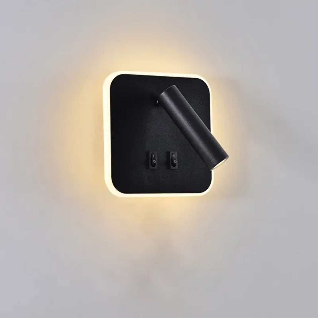Wall Light - Bedside LED Light - Black