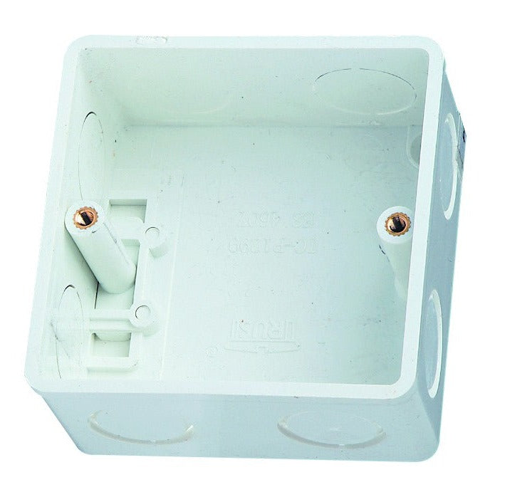 FLUSH MOUNT 3X3 WALL BOX - 75X75MM