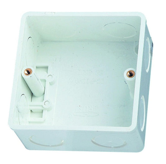 FLUSH MOUNT 3X3 WALL BOX - 75X75MM