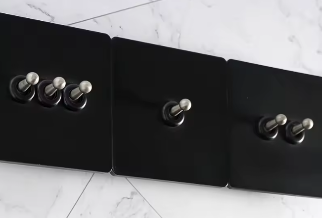 Bastille - Black with Silver Toggle