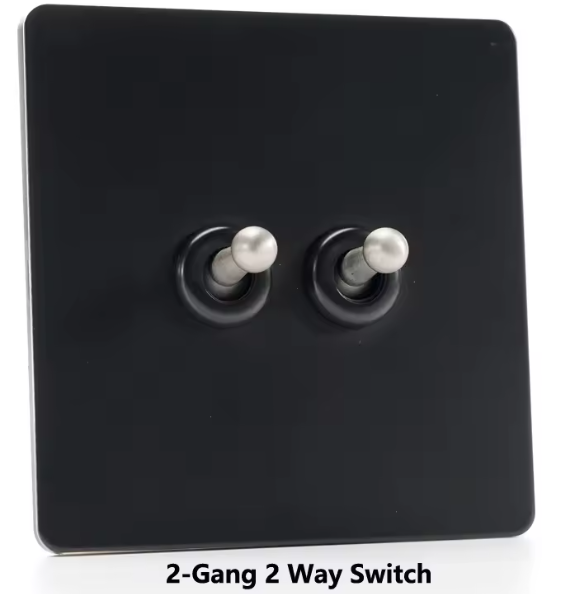 Bastille - Black with Silver Toggle