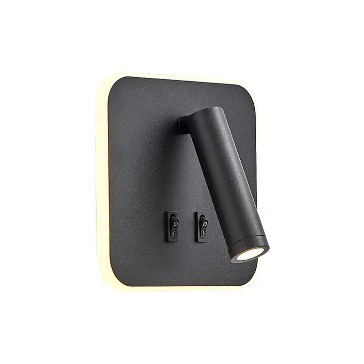 Wall Light - Bedside LED Light - Black