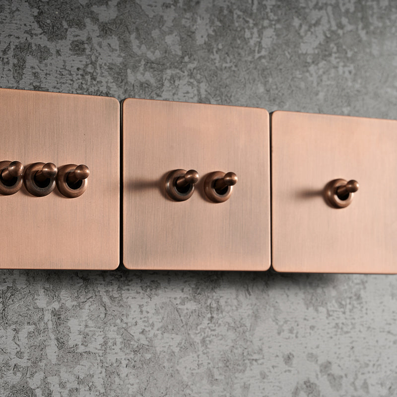 Brushed Bronze - Bastille Toggle Range