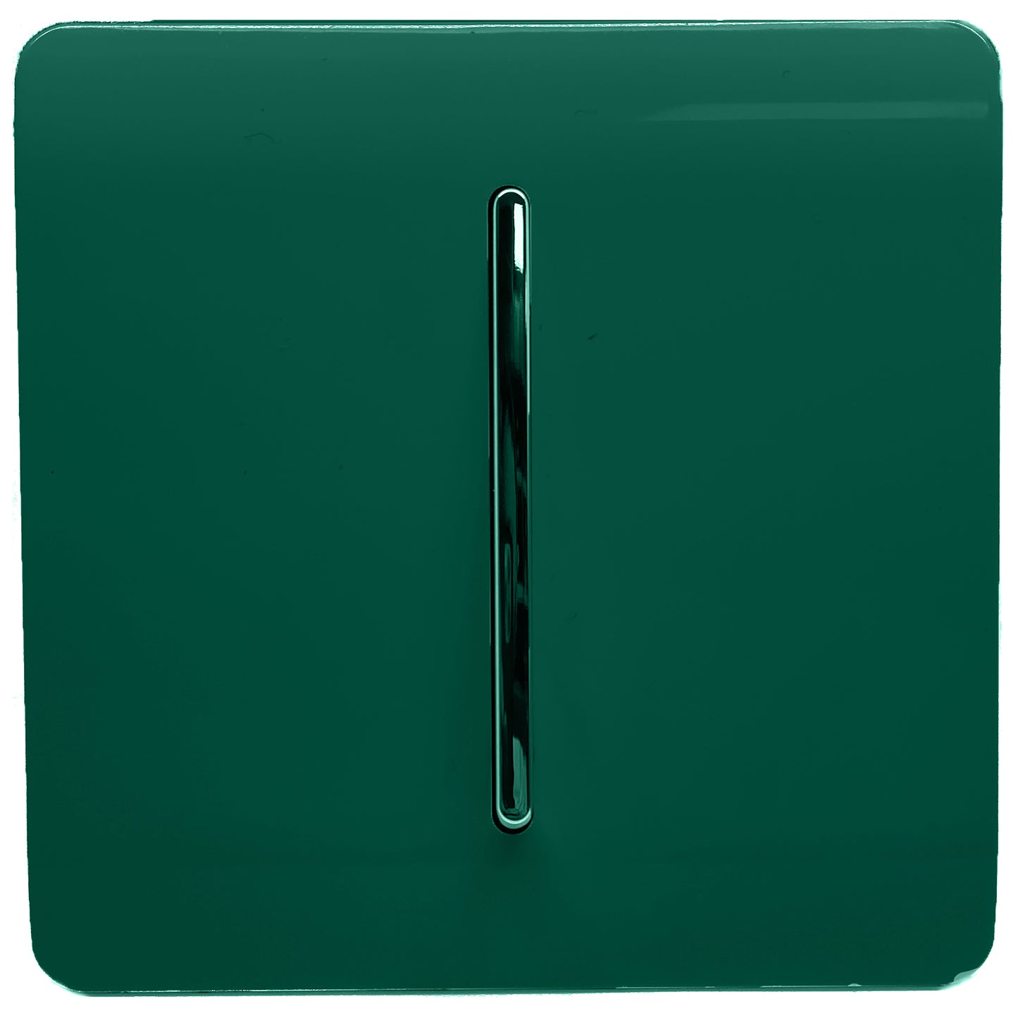 Trendi Dark Green- 1 Lever - 2 Way - Artistic Modern 10 Amp Rocker Light Switch