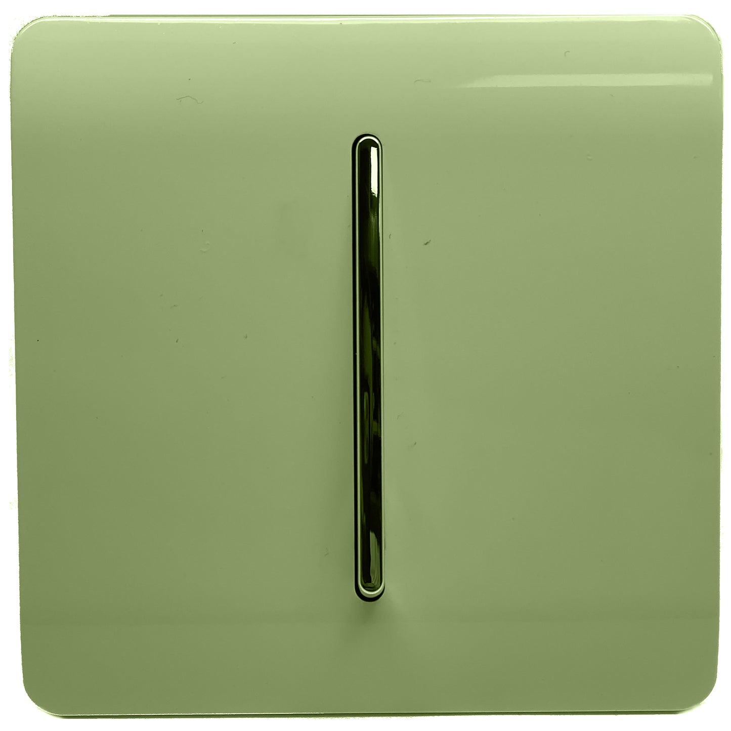 Trendi Moss Green - 1 Lever - 2 Way - Artistic Modern 10 Amp Rocker Light Switch