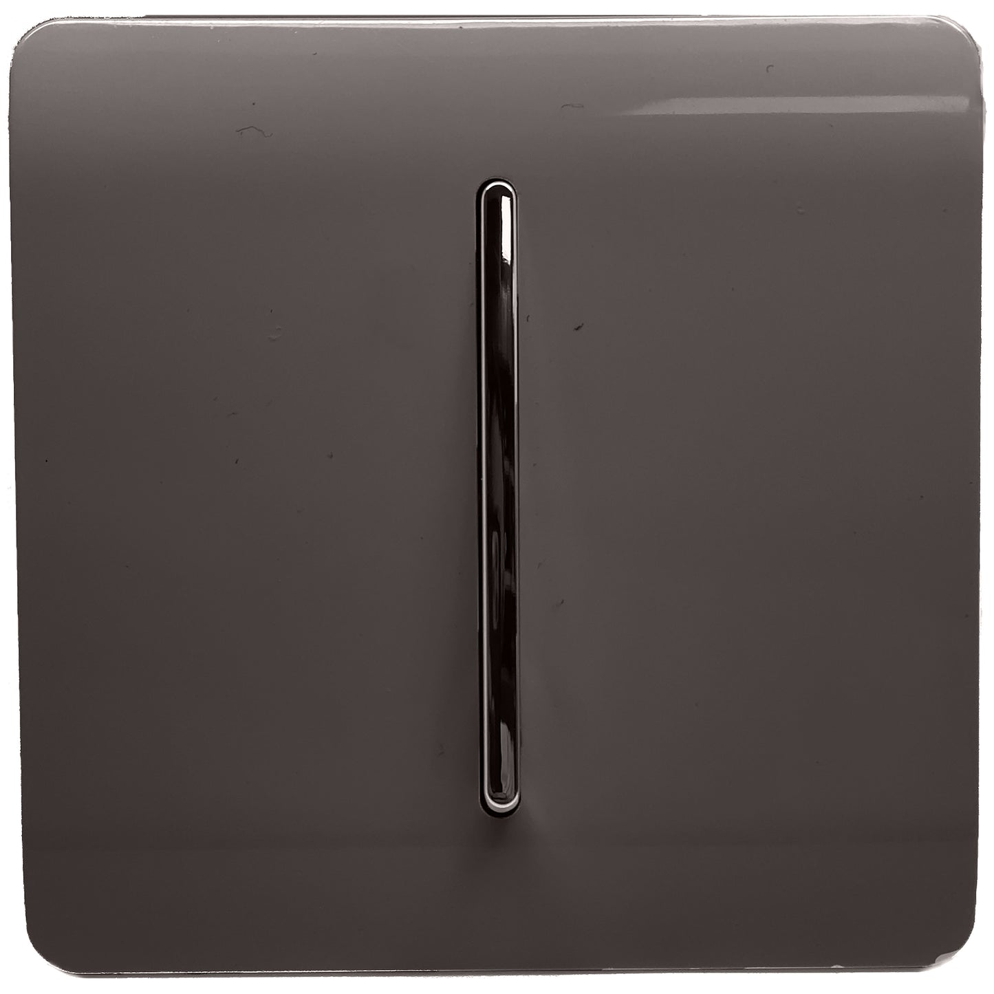 Trendi Dark Brown - 1 Lever - 2 Way - Artistic Modern 10 Amp Rocker Light Switch