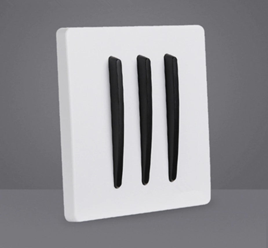Sela White with Black lever - 3 lever