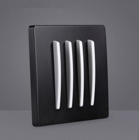 Sela Black with White lever - 4 lever