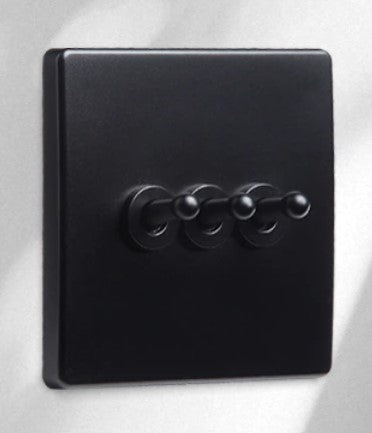 Classic Black with Black Toggle, 3 Levers