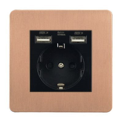 Brushed Bronze - Bastille Toggle Range