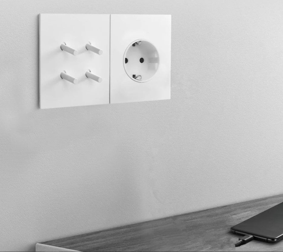Sleek White Toggle Range