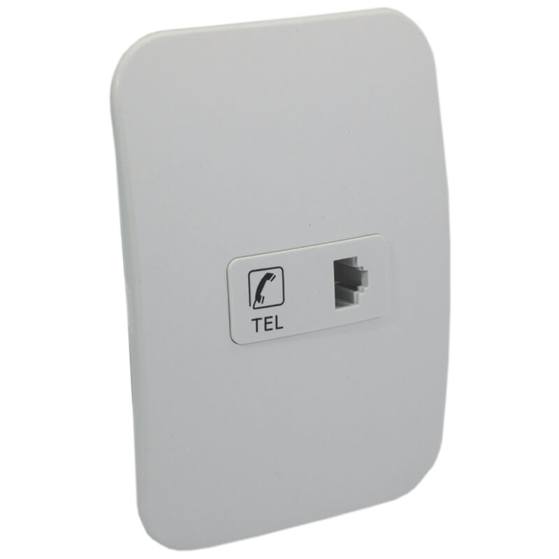Telephone Socket Outlet - White