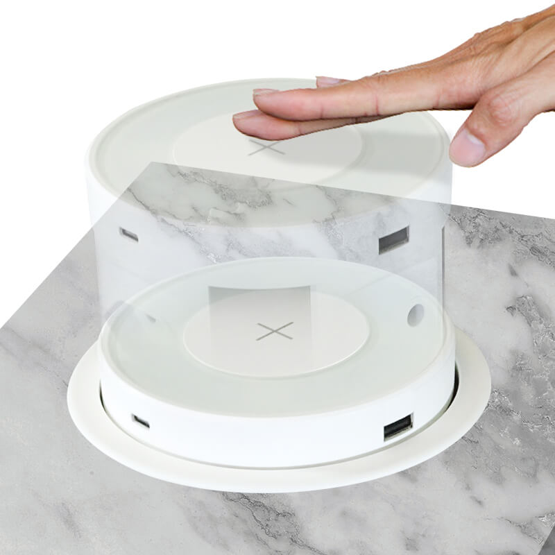 Wireless Charging Pop Up Power Tower