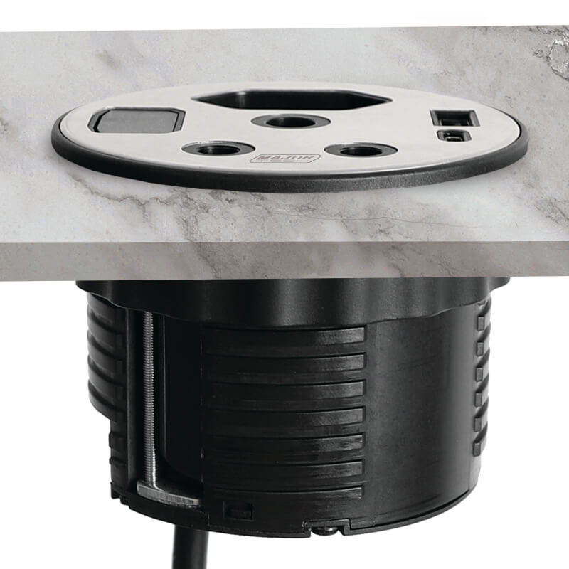 Flush Mount Power Tower