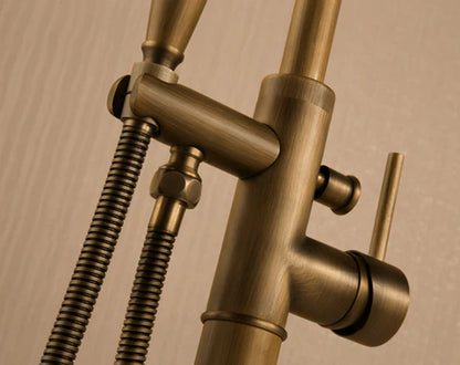 Modern Brass Free Standing Bath Mixer #201832