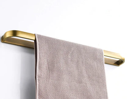 Brass Single Modern Bath Towel Rail #201939