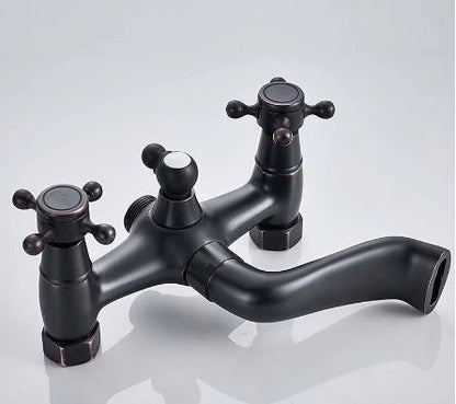 Oil Rubbed Victorian Freestanding Bath Mixer #201788