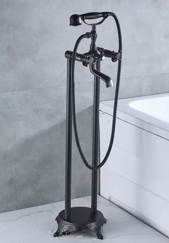 Oil Rubbed Victorian Freestanding Bath Mixer #201788