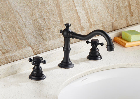 Oil Rubbed Antique Basin/Bath 3 Hole Mixer #201734