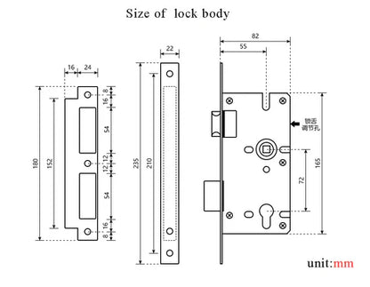 Brass Door Handle #201855