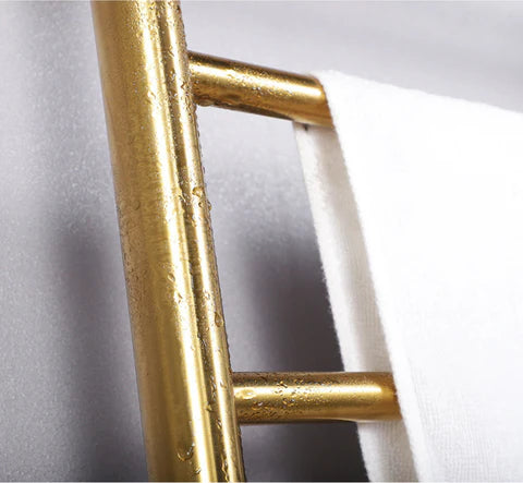 Heated Towel Rail Brushed Gold #20202