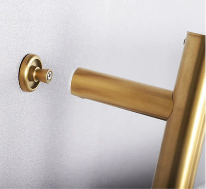 Heated Towel Rail Brushed Gold #20202