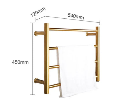 Heated Towel Rail Brushed Gold #20202