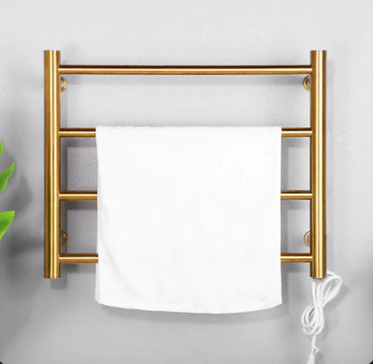 Heated Towel Rail Brushed Gold #20202