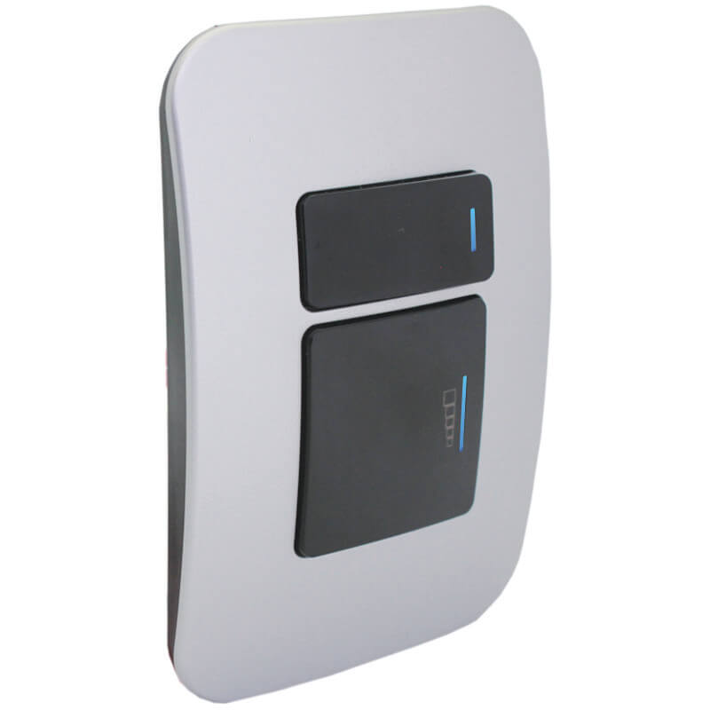 2-Way Universal Push Button Dimmer with Locator Switch