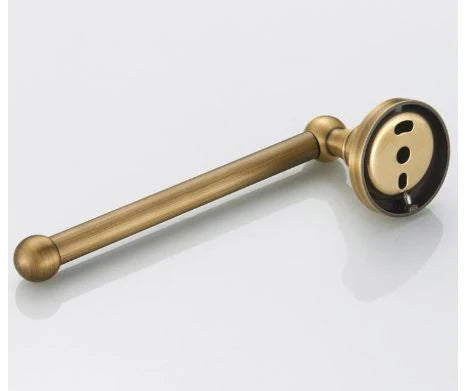 Antique Brass Toilet Roll Bar #202001