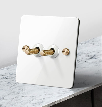 White and Gold - Detailed Toggle Range