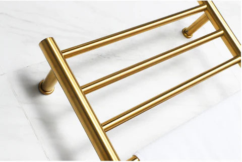 Heated Towel Rail Brushed Gold #20202