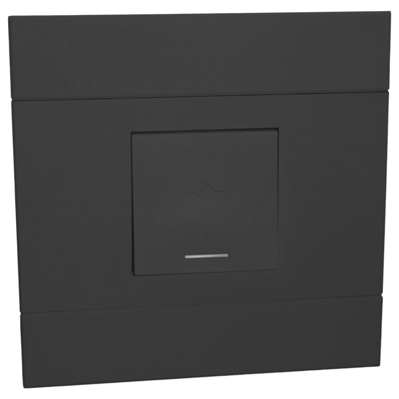 30A Double Pole Isolator - Charcoal