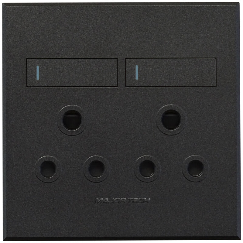 Veti 3 Double RSA Sockets