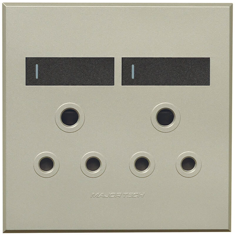 Veti 3 Double RSA Sockets