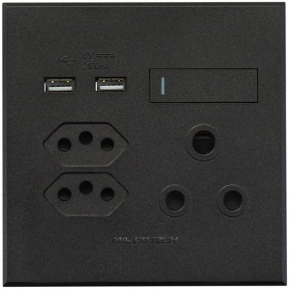 Veti 3 - Double USB, Double V-Slim, Single RSA Sockets