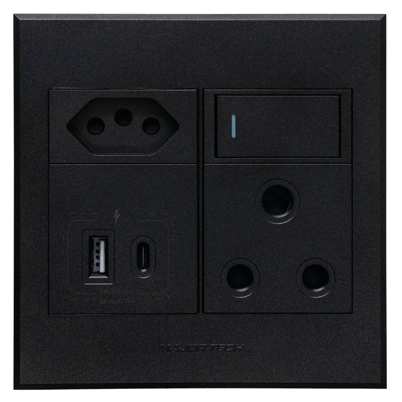 Veti 3 - USB A & C Wall Socket