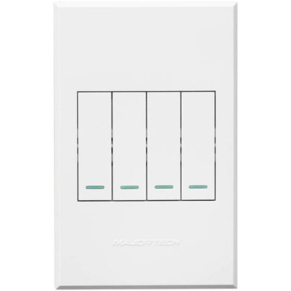 Veti 3 - Four Lever Two-Way Light Switch -  2-way