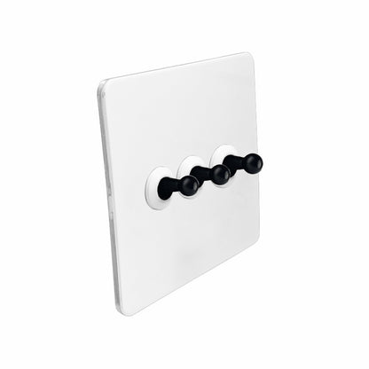 White with Black toggle - Bastille Toggle Range